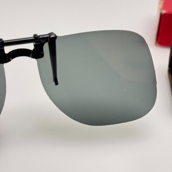 American Optical Sunvogues Clips On Sunglasses - Picture 6 of 8